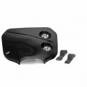 Tête de fourche enduro bi halogène cross Noir (YM3240)* 