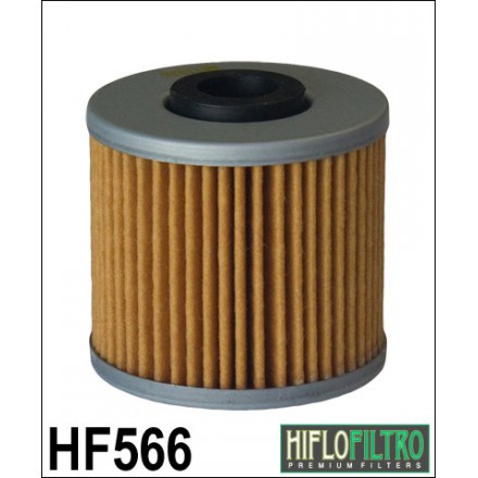 HF566 Filtre à huile HIFLOFILTRO HF566 POUR KYMCO 125 DOWNTOWN, 125 SUPER-DINK, 300 DOWNTOWN, 300 PEOPLE-KAWASAKI 300 J 14- HIFL