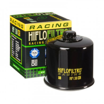 HF138RC Filtre à huile Racing HIFLOFILTRO HF138RC POUR SUZUKI 650 BANDIT, 750 GSX-R, 1000 GSX-R, 1300 HAYABUSA, 1500 INTRUDER HI