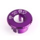 Capuchon de Contacteur à Cle Scoot Replay Pour Mbk 50 Booster 1990-2003, Stunt-Yamaha 50 Bws 1990-2003, Slider Violet