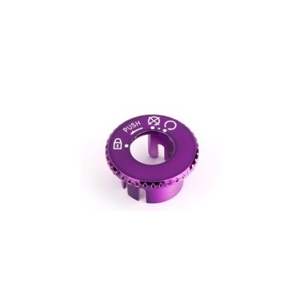 Capuchon de Contacteur à Cle Scoot Replay Pour Mbk 50 Booster 1990-2003, Stunt-Yamaha 50 Bws 1990-2003, Slider Violet