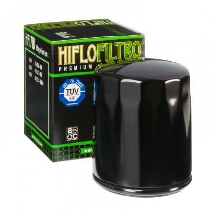 HF171B Filtre à huile HIFLOFILTRO HF171B pour Buell 1200 Cyclone M2, HARLEY-DAVIDSON 1340 FL, FLST, FXR, ELECTRA, LOW-RIDER, TOU