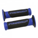 REVETEMENT POIGNEE PROGRIP SCOOTER 732 DOUBLE DENSITE BLEU-NOIR 125mm (PAIRE)