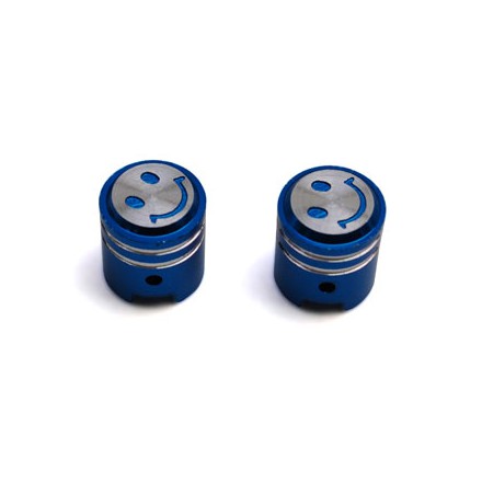 Bouchon de valve Piston couleur Bleu