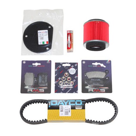 Kit entretien maxiscooter adaptable yamaha 125 majesty 2006>2009-mbk 125 skyliner 2006>2009 -rms-