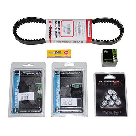 Kit entretien P2R maxiscooter adaptable Peugeot 125 satelis 2006- 