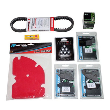 Kit entretien P2R maxiscooter adaptable Piaggio 125 mp3 2006- 