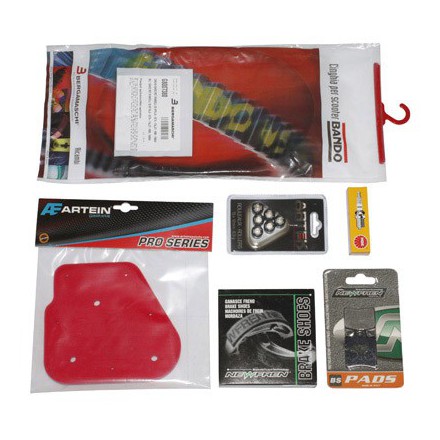 Kit entretien P2R scoot adaptable MBK 50 ovetto 2T, Yamaha 50 neos 2t 