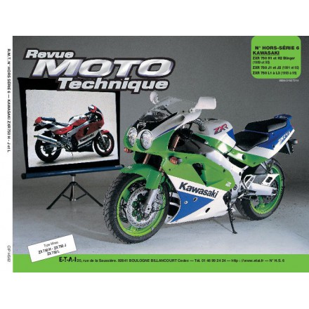 Revue Moto Technique RMT HS 6.2 KAWASAKI 750 STINGER(89/90) ZXR 750 91/95