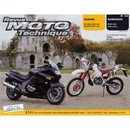 Revue Moto Technique RMT 84.3 SUZUKI TS125-200R 
