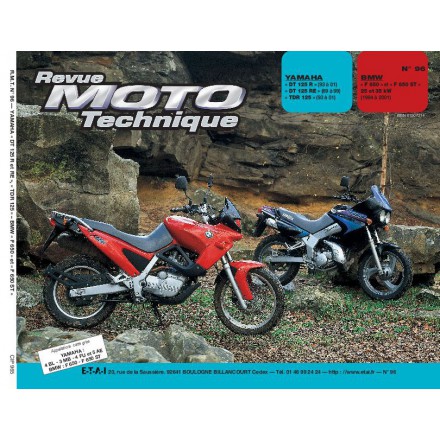 Revue Moto Technique RMT 96.5 YAMAHA DT 125 R-RE-TDR/BMW F650 (93/97) 