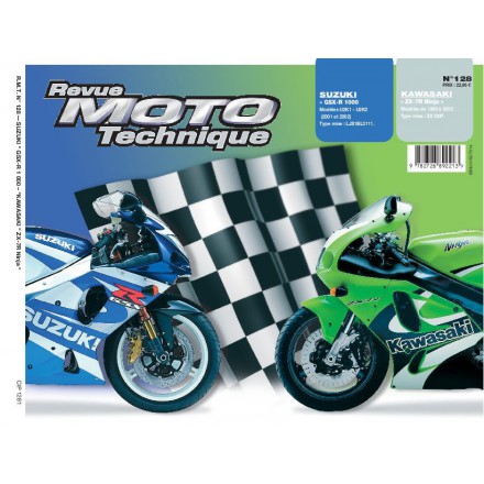 Revue Moto Technique RMT 128.1 SUZUKI GSXR 1000 01/02-KAWA ZX-7R 96/02 