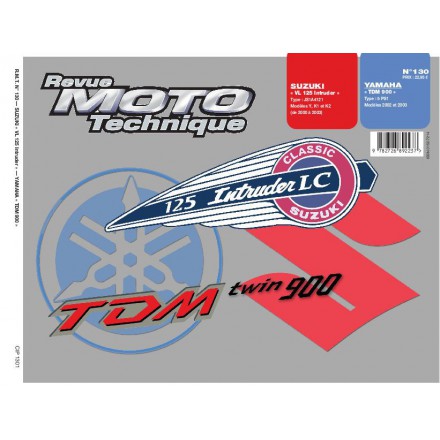 Revue Moto Technique RMT 130.1 SUZUKI VL125 / YAMAHA TDM900 