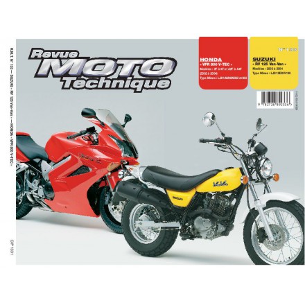 Revue Moto Technique RMT 133.1 HONDA VFR 800 (02/04) SUZUKI RV 125(03/04)