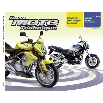 Revue Moto Technique RMT 143.1 KAWASAKI ER-6N/6F(06)SUZUKI GSX 1400 02/07