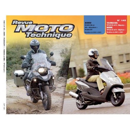 Revue Moto Technique RMT 145.1 BMW R1200 GS/YP 125 D/E MAJESTY 