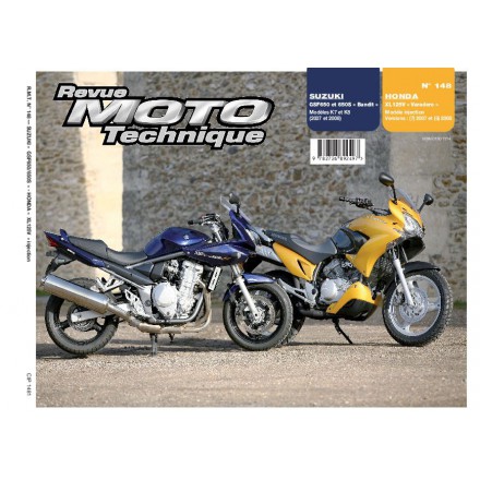 Revue Moto Technique RMT 148.1 HONDA XL125V VARADERO+SUZUKI GSF650/650S 