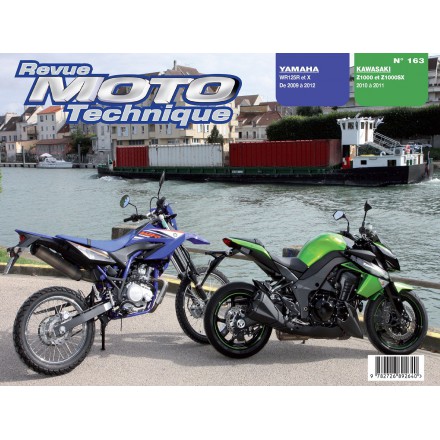 Revue Moto Technique RMT 163 YAM WR125R+X(09-12) + KAWAS Z1000+SX (10-12)