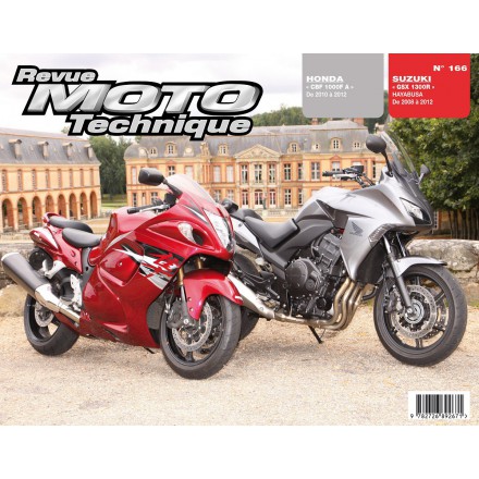 Revue Moto Technique RMT 166 HONDA CBF1000FA 10/12 /SUZ GSX1300R HAYABUSA