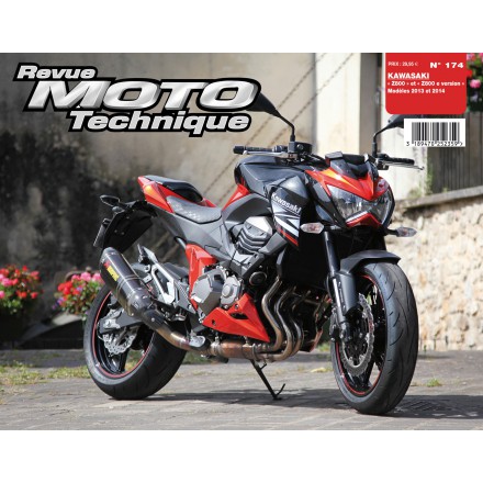 Revue Moto Technique RMT 174 KAWASAKI Z800/Z800E (2013/2014) 