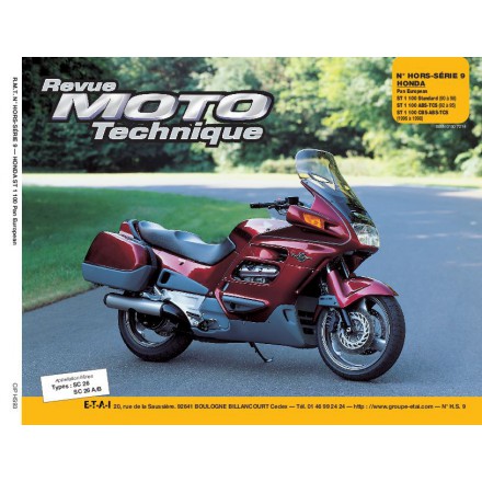 Revue Moto Technique RMT HS 9.3 HONDA ST 1100 PAN EUROPEAN 