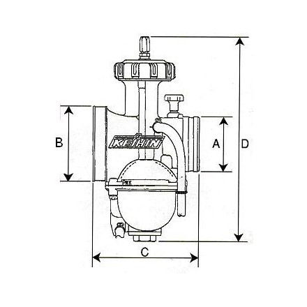 Carburateurs Keihin PWK 28