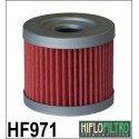 Filtre à huile HIFLOFILTRO HF971 POUR SUZUKI 125 BURGMAN 2000-, 400 BURGMAN AN 2007-2012 (44x40mm)