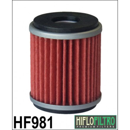 HF981 Filtre à huile HIFLOFILTRO HF981 POUR YAMAHA 125 XMAX, X-CITY-MBK 125 SKYCRUISER, CITYLINER (38x46mm) HIFLOFILTRO Filtre à