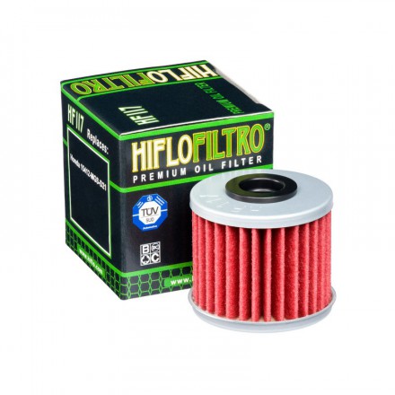 HF117 Filtre à huile HIFLOFILTRO HF117 pour HONDA 1000 CRF Africa Twin HIFLOFILTRO Filtre à huile