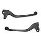 Levier de frein scoot replay pour mbk 50 booster 2004-, stunt-yamaha 50 bws 2004-, slider noir (paire)