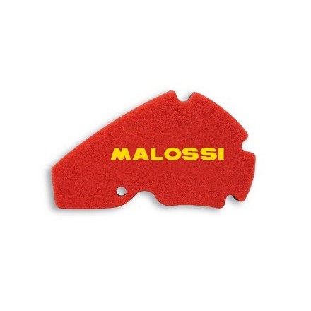 1414485 Mousse de filtre à air Malossi Double Red Sponge pour APRILIA 125 Scarabeo 2007 à 2016, 200 Scarabeo 2004 à 2016 moteur 