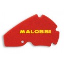Mousse de filtre à air Malossi Double Red Sponge pour APRILIA 125 Scarabeo 2007 à 2016, 200 Scarabeo 2004 à 2016 moteur Piaggio