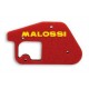 Mousse de filtre à air Malossi Double Red Sponge pour MBK 50 Booster, Stunt / Yamaha 50 Bw's Slider