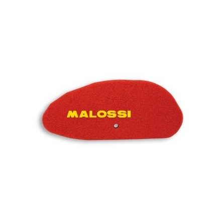 1414502 Mousse de filtre à air Malossi Double Red Sponge pour Yamaha Majesty 250 4T 04 / MBK 250 SKYLINER 04 / MALAGUTI 250 MADI