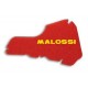 1414503 Mousse de filtre à air Malossi Double Red Sponge pour PIAGGIO 50 Sfera Restyling 95/99, 125 Liberty et Vespa 50 ET2 MALO
