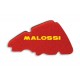 1414511 Mousse de filtre à air Malossi Double Red Sponge pour Piaggio LIBERTY 50 4T, Liberty 125/150 4T Euro 1-2-3 (LEADER) MALO