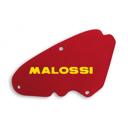 1416571 Mousse de filtre à air Malossi Red Sponge pour PIAGGIO NEW FLY 3V 125 ie 4T euro 3 2012->, LIBERTY 3V 125/150 ie 4T euro