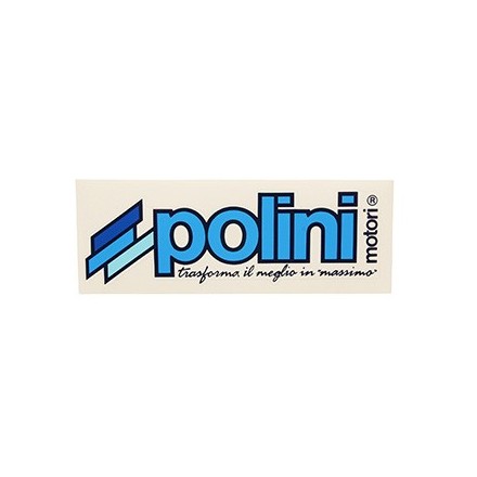 Autocollant POLINI BLUE LINE (16x4cm) 