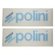 Autocollant POLINI BLUE LINE SPECIAL CARROSSERIE ENTIEREMENT DETOURER (23x8cm) (2 STICKERS)