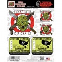 AUTOCOLLANT-STICKER LETHAL THREAT ZOMBIE HUNTER KIT (150x200mm) (LT88643)