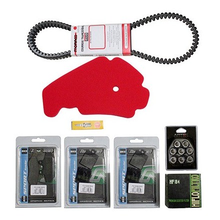 Kit entretien P2R maxiscooter adaptable Piaggio 400 mp3 2007-