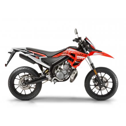 NEW SENDA X-TREME 50 SUPERMOTARD Rouge/Blanc Euro4 2019