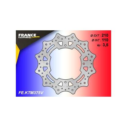 FE.KTM375V Disque de frein FE.KTM375V pour KTM 85 SX (grandes et petites roue) 2011/2015 disque FRANCE EQUIPEMENT 