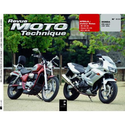 Revue Moto Technique RMT 111.2 HONDA 1000 VTR/APRILIA 125 RS 