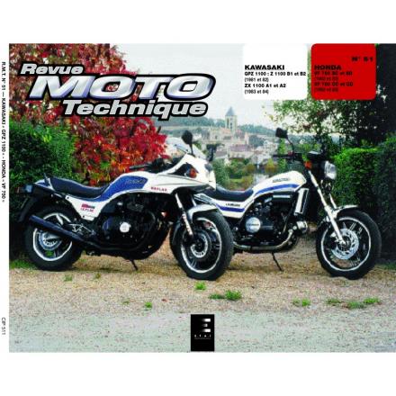 Revue Moto Technique RMT 51.1 HONDA VF 750S-CUSTOM + KAWASAKI GPZ 1100Z-ZX