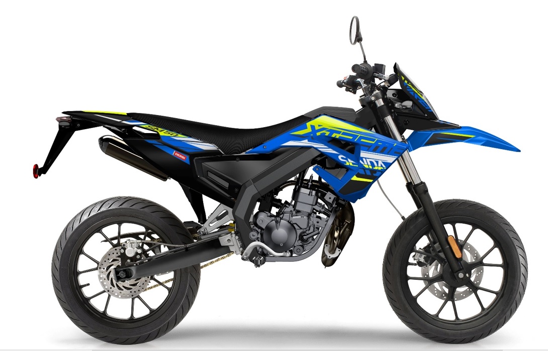 SUPERMOTARD 50 X-TREME BLEU EURO 4