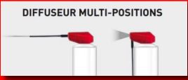 DIFFUSEUR MULTI-POSITIONS