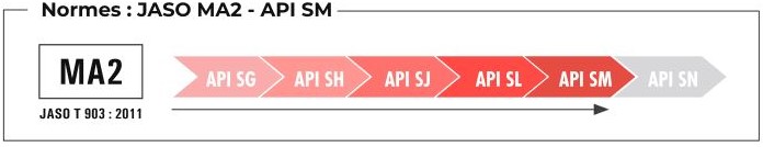 IPONE a sélectionné les meilleures bases synthétiques et les meilleurs additifs pour garantir une protection maximale du moteur (anti-corrosion et anti-oxydation) et une résistance exceptionnelle à l’usure.